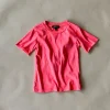Cameron Solid Tee | Lava