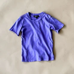 Cameron Solid Tee | Purple