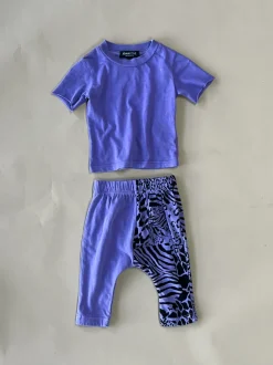 Cameron Solid Tee | Purple