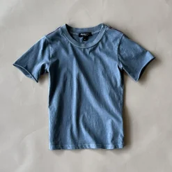 Cameron Solid Tee | Steel