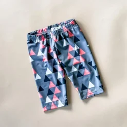 Capri-Triangle leggings | Titanium