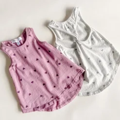 Cassie-Heart twist back top