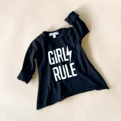 Catina-Girls Rule Tee | White