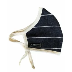 Charcoal Gauze Stripe | Cream