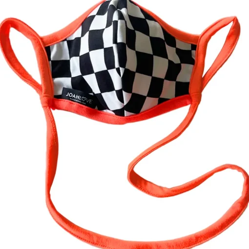Checker | Neon Orange Infinity