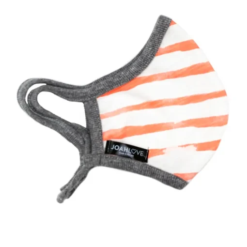 Coral Stripe | Grey