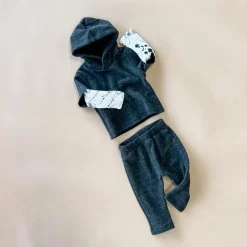 Crosby-Splatter Set | Charcoal