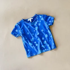 CRUZ-SPLATTER TEE | NAUTICAL BLUE