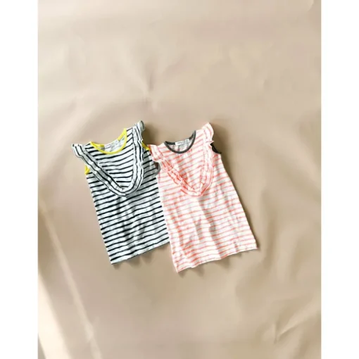 Crystal ST | Coral Stripe Dress