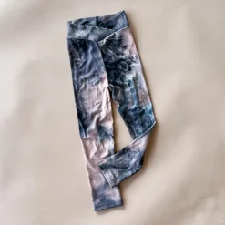 Dance Leggings | Mauve Tie Dye