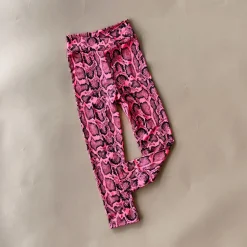 Dance Leggings | Pink Snake