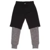 David shorts over pants | Rib | Black