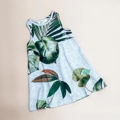 Diora-Palm dress | Heather
