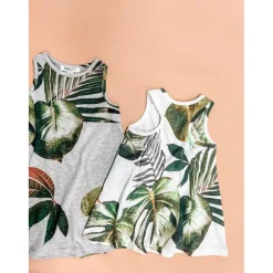 Diora-Palm dress | Heather