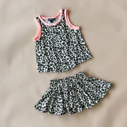 Emma tank top | Creme Cheetah
