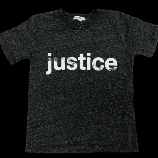 Enzo | Justice Tee | Charcoal