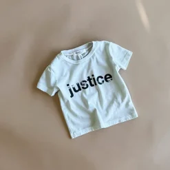 Enzo-Justice Tee | Cement