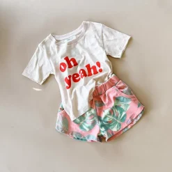 Enzo-Yeah Tee | Blush