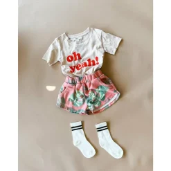 Enzo-Yeah Tee | Blush