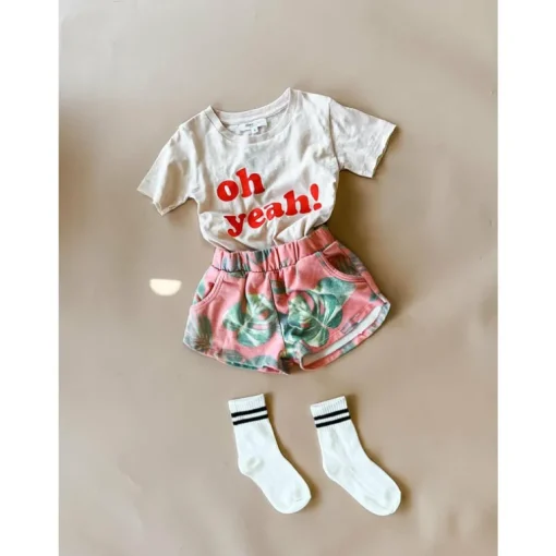 Enzo-Yeah Tee | Blush