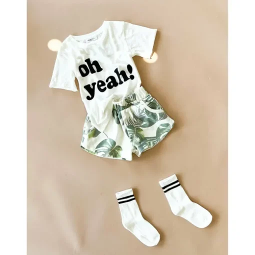Enzo-Yeah Tee | Creme