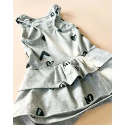Etta-Heart Tunic top | Heather