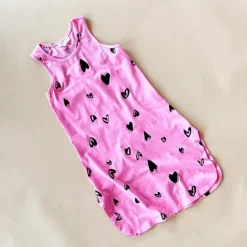 Fina-Heart dress | Orchid