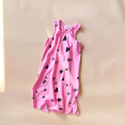 Fina-Heart dress | Orchid