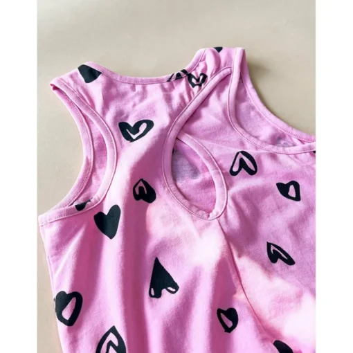 Fina-Heart dress | Orchid