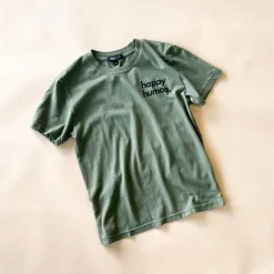 Happy Human Hipster Tee | Army Green | Women & Youth size 8-16