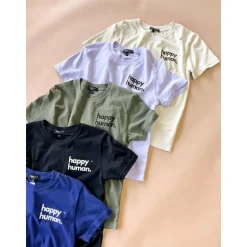 Happy Human Hipster Tee | Army Green | Women & Youth size 8-16
