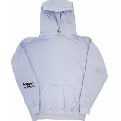 Happy Human Hoodie | Lilac | Adult