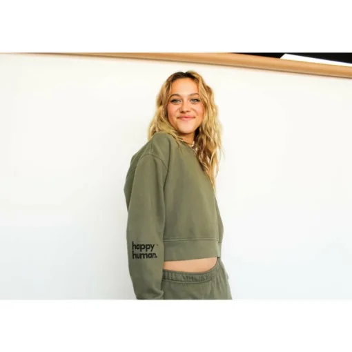 Happy Human Jogger | Army Green | Adult