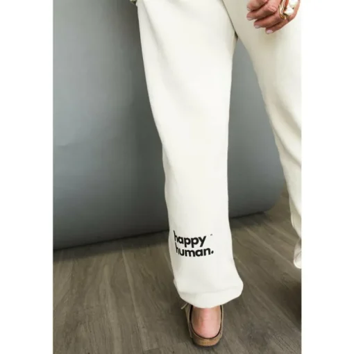 Happy Human Jogger | Cream | Adult
