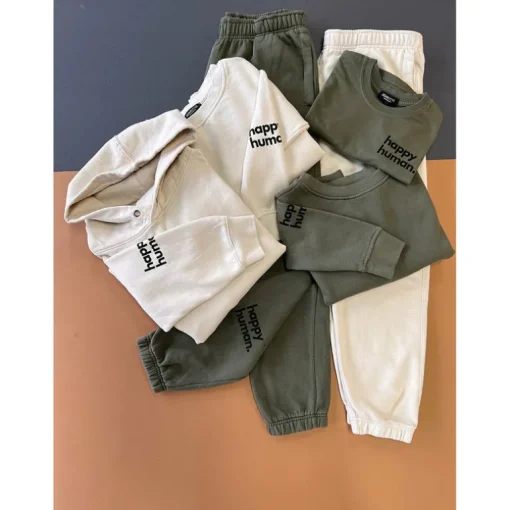 Happy Human Jogger | Cream | Adult