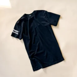 Happy Human Oversized Tee | Black | Adult