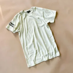 Happy Human Oversized Tee | Cream | Adult