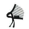 Heather/Natural Stripe | Charcoal