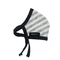Heather/Natural Stripe | Charcoal