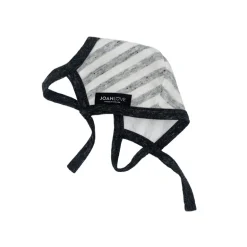 Heather/Natural Stripe | Charcoal