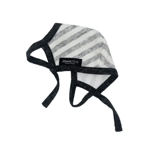 Heather/Natural Stripe | Charcoal