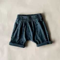 Ivan-Splatter Shorts | Black