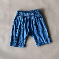 Ivan-Splatter Shorts | Denim