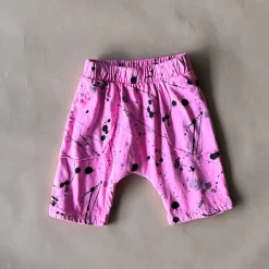 Ivan-Splatter Shorts | Pink