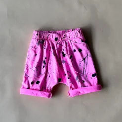 Ivan-Splatter Shorts | Pink