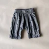 Ivan-Splatter Shorts | Walnut