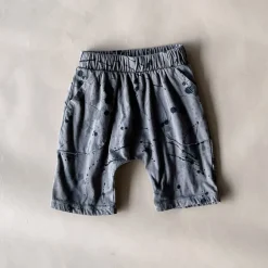 Ivan-Splatter Shorts | Walnut