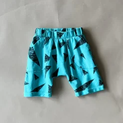 Ivan-Triangle Shorts | Aqua