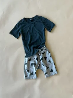 Ivan-Triangle Shorts | Cobblestone