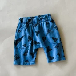 Ivan-Triangle Shorts | Denim